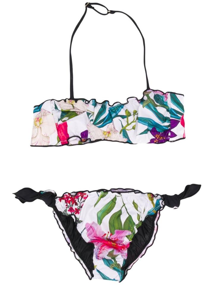 Mc2 Saint Barth Kids Bikini Set - White