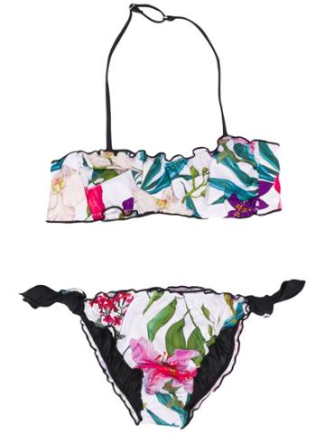 Mc2 Saint Barth Kids Bikini Set - White
