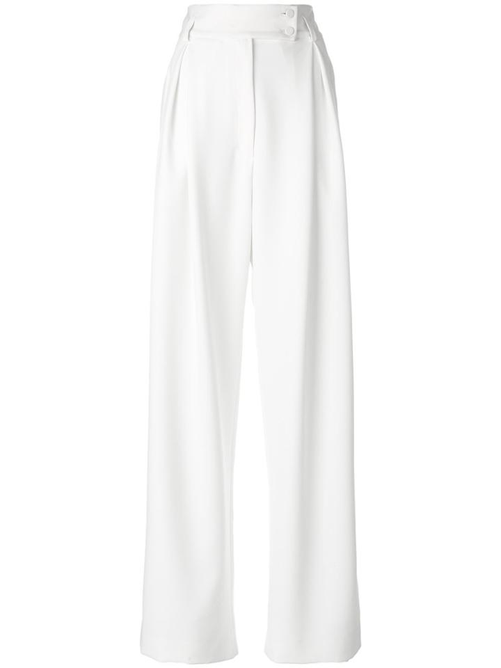 Styland Super Flared Trousers - White