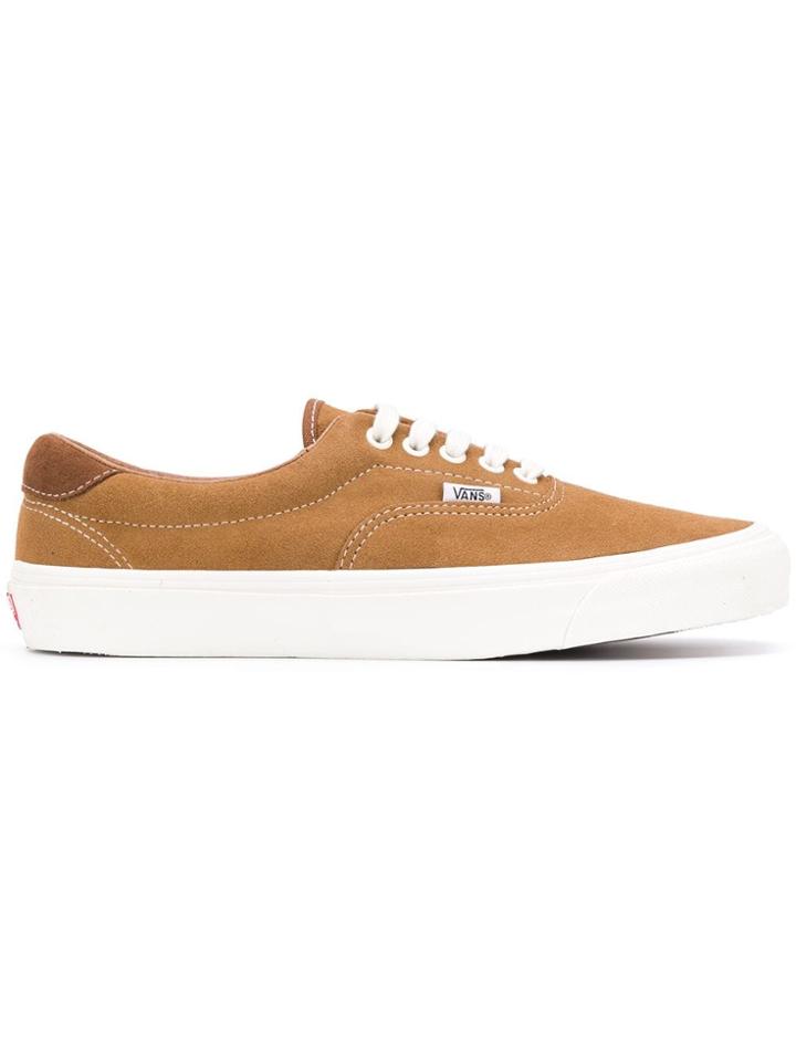 Vans Flat Lace-up Sneakers - Brown