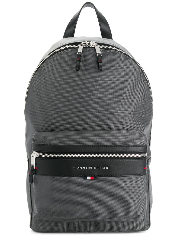 Tommy Hilfiger Lightweight Laptop Backpack - Grey