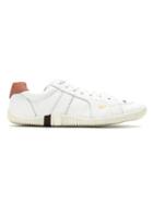 Osklen Panelled Lace-up Sneakers - Nude & Neutrals