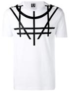 Les Hommes Urban - Printed T-shirt - Men - Cotton - Xl, White, Cotton