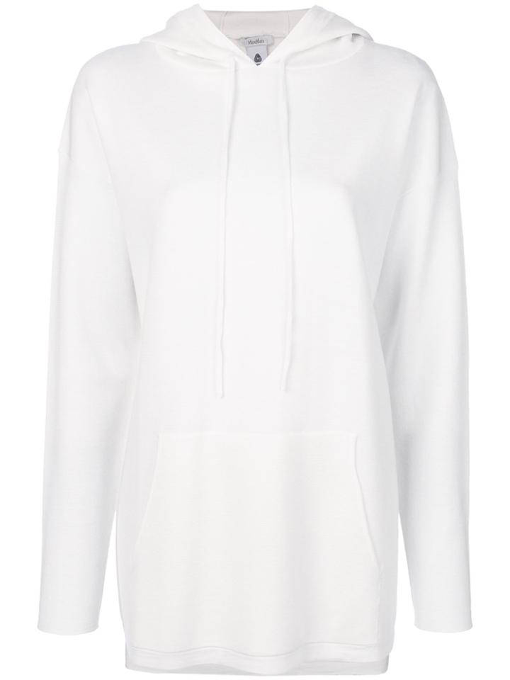 Max Mara Knitted Hoodie - White