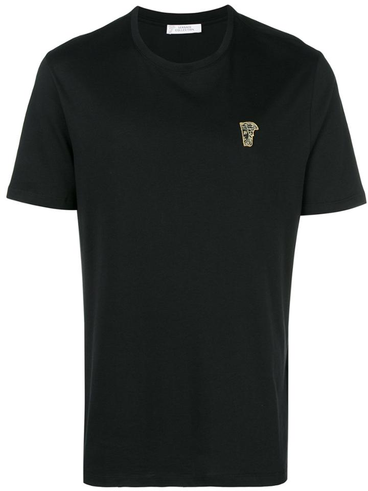 Versace Collection Chest Logo T-shirt - Black