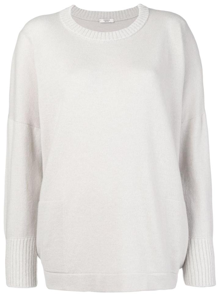 Peserico Drop Shoulder Sweater - Nude & Neutrals
