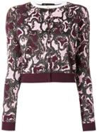 Versace The Wild Side Jacquard Cardigan - Multicolour
