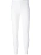 Joseph Slim Fit Trousers, Women's, Size: 40, White, Viscose/cotton/spandex/elastane