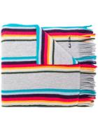 Ps By Paul Smith Classic Stripe Scarf - Green