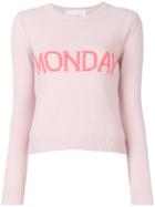 Alberta Ferretti Monday Sweater - Pink & Purple