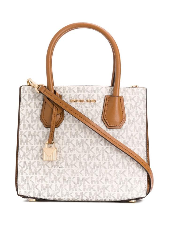 Michael Michael Kors Mercer Accordion Medium Tote Bag - Neutrals