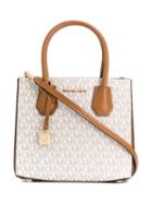 Michael Michael Kors Mercer Accordion Medium Tote Bag - Neutrals