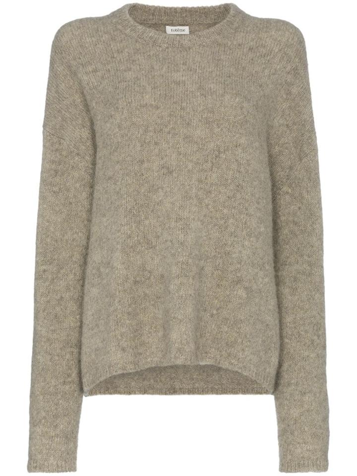 Toteme Biella Knitted Jumper - Nude & Neutrals