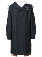 Oamc Single Breasted Coat - Blue
