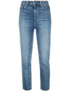 Paige Sarah Slim Cropped Jeans - Blue