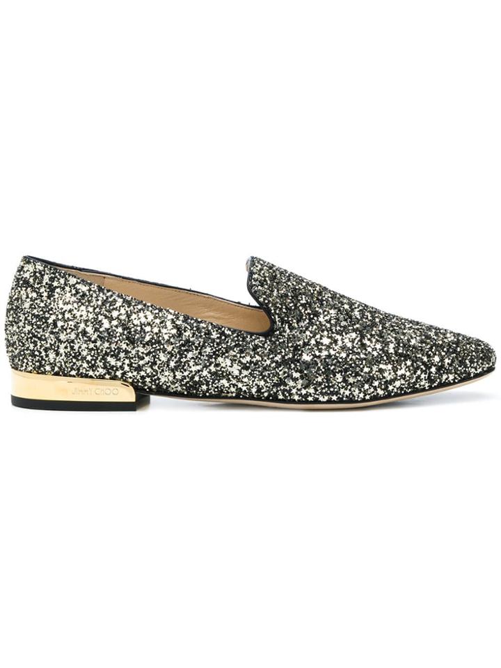 Jimmy Choo Jaida Slippers - Metallic