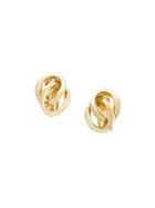 Grosse Vintage Knot Design Earrings - Metallic