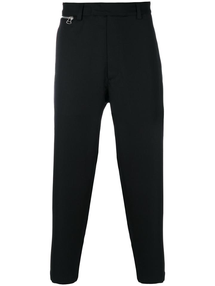 Oamc Zipped Chinos - Black