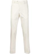 Loro Piana Slim Fit Trousers, Men's, Size: 50, White, Cotton