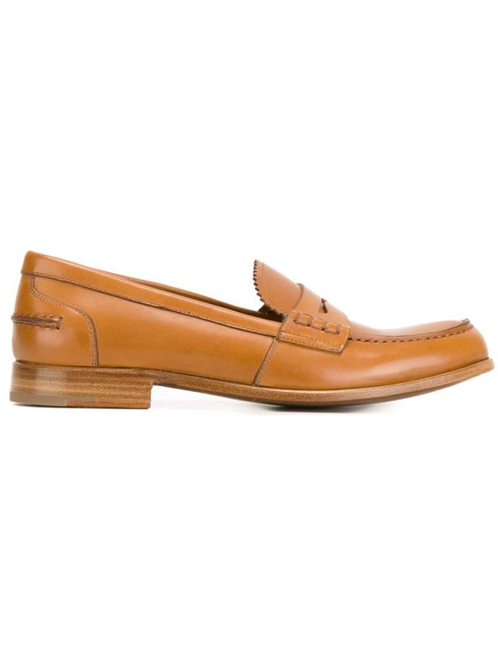 Church S Sally Loafers, Women's, Size: 37.5, Nude/neutrals, Leather/calf Leather