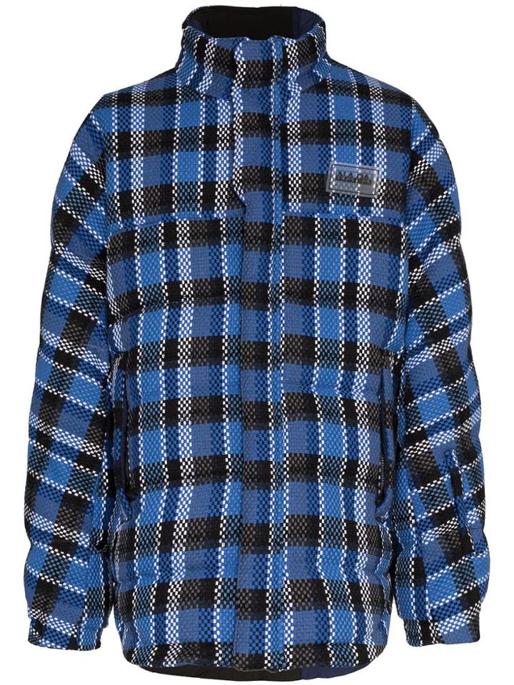 Napa By Martine Rose Napa By Mr Acho Rvrsble Puffa Jkt Nvy - Blue