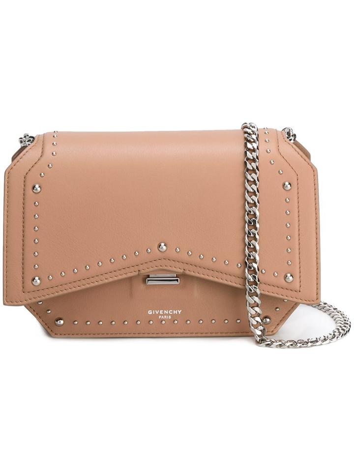 Givenchy Mini 'bow-cut' Shoulder Bag, Women's, Nude/neutrals