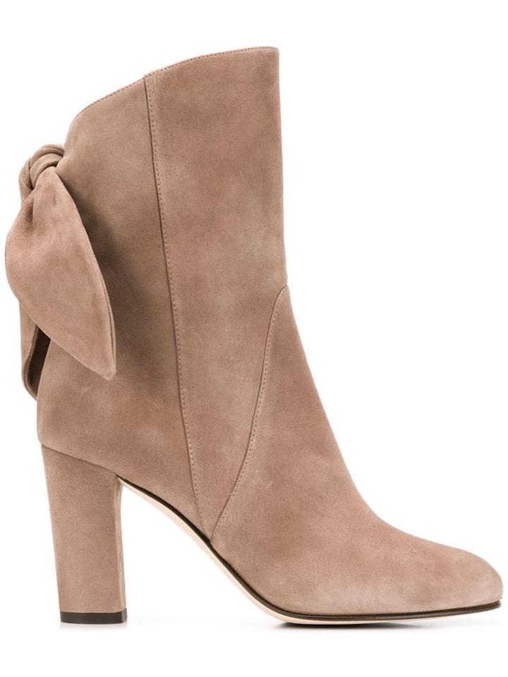 Jimmy Choo Malene Boots - Neutrals