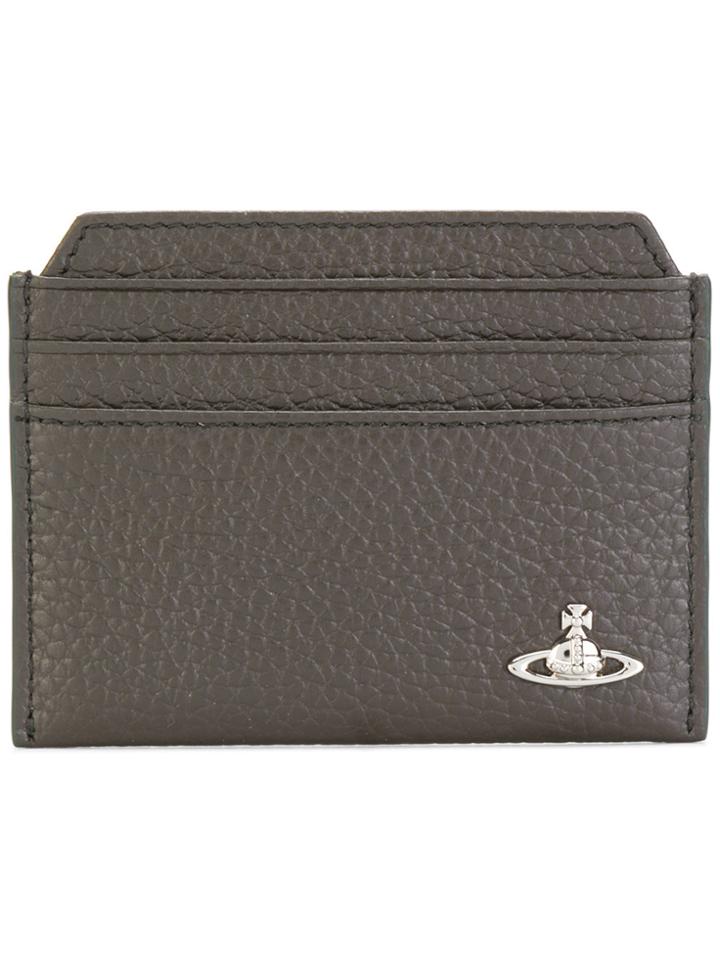 Vivienne Westwood Logo Card Holder - Brown