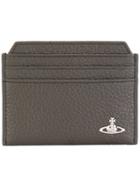 Vivienne Westwood Logo Card Holder - Brown