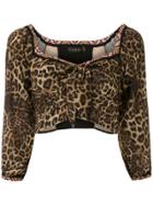 Cecilia Prado Animal Print Cropped Top - Multicolour