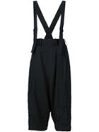 Yohji Yamamoto Suspender Pants, Women's, Size: 1, Black, Wool