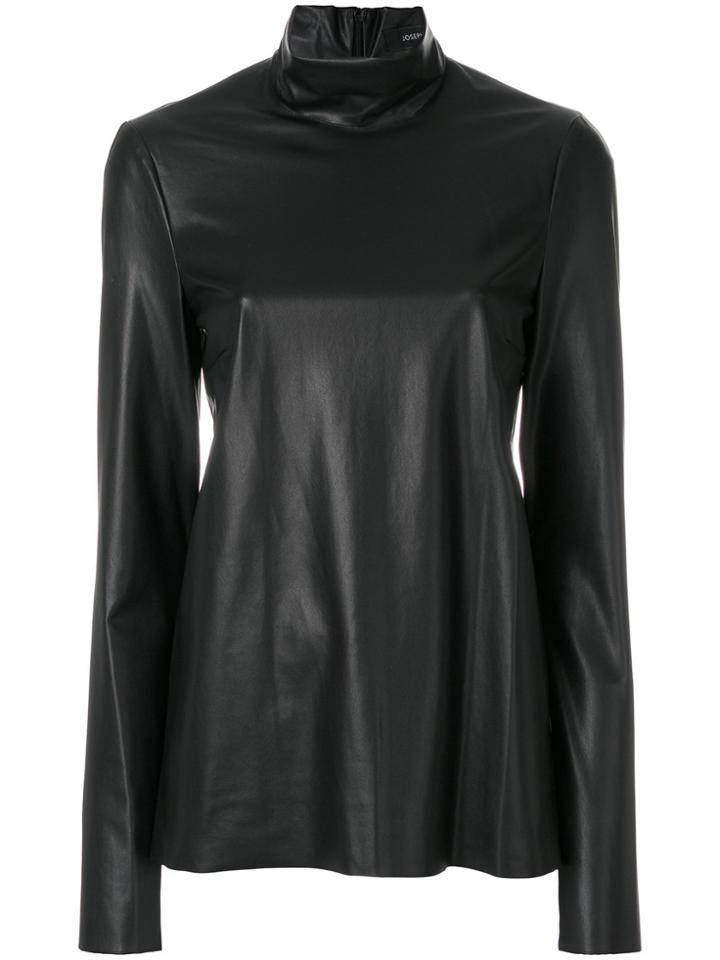 Joseph Vienna Feather Sky Top - Black