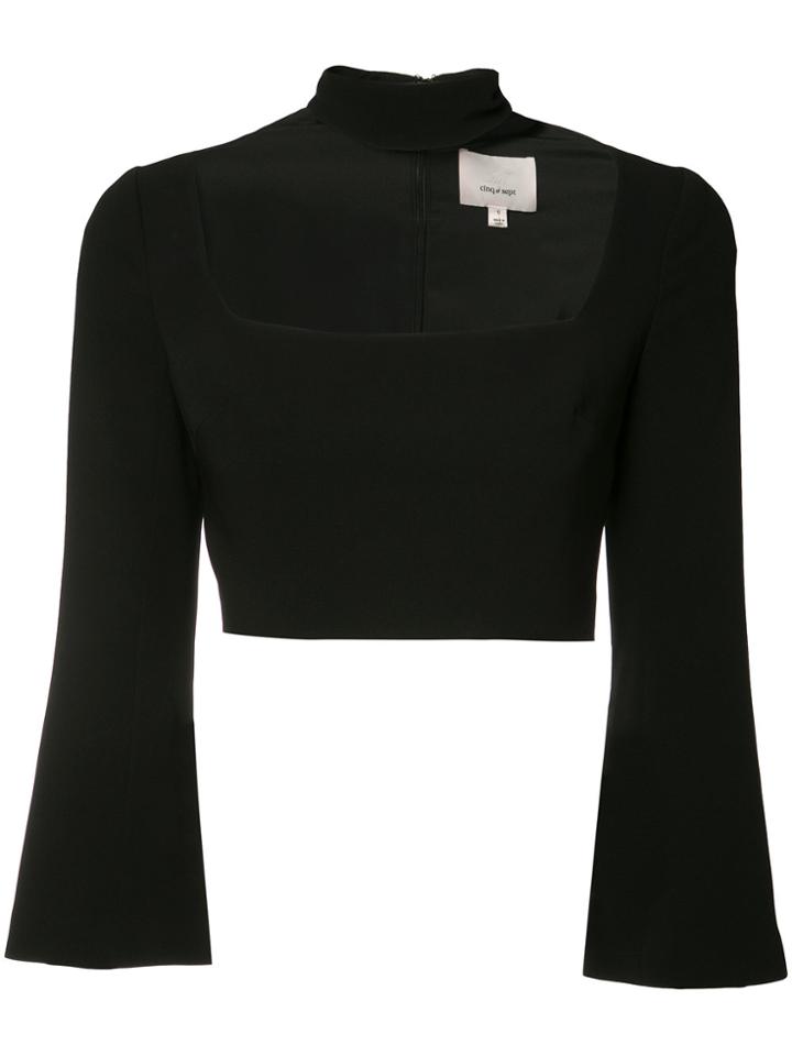 Cinq A Sept Amara Top - Black