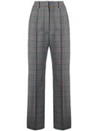 Mm6 Maison Margiela Plaid Trousers - Orange