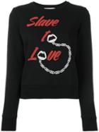 Yazbukey 'slave To Love' Sweatshirt, Women's, Size: Large, Black, Cotton/polyester
