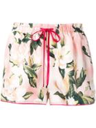 F.r.s For Restless Sleepers Floral Print Shorts - Pink