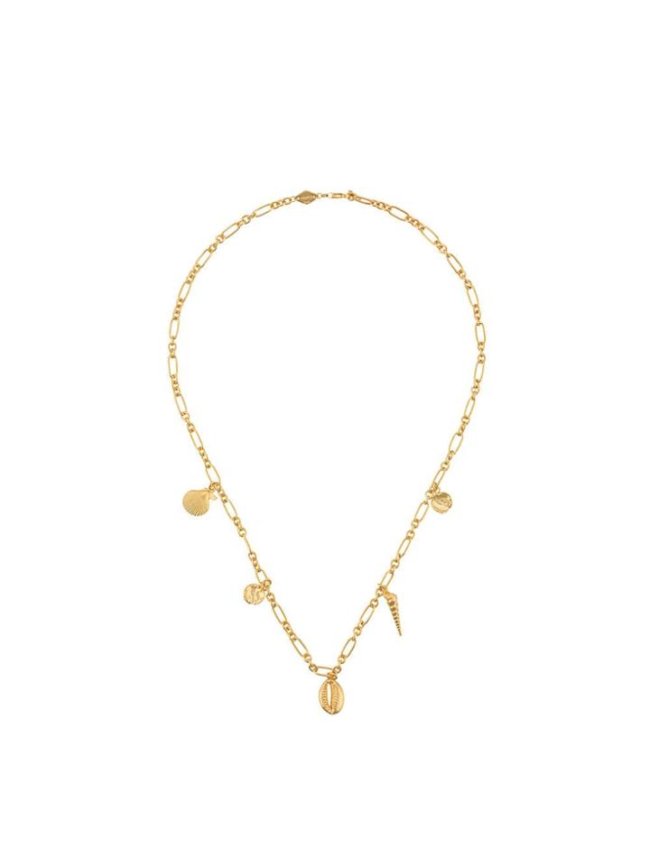 Anni Lu Summer Treasure Necklace - Gold