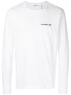 Helmut Lang Logo Print Sweatshirt - White