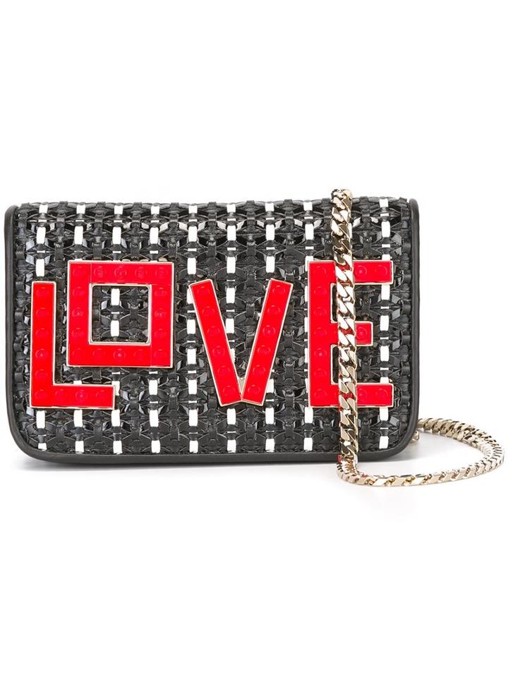 Les Petits Joueurs 'love' Crossbody Bag, Women's, Black