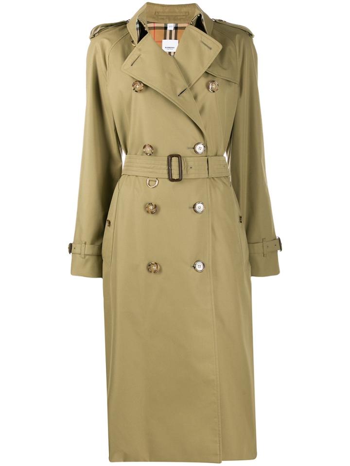 Burberry Waterloo Trench Coat - Green