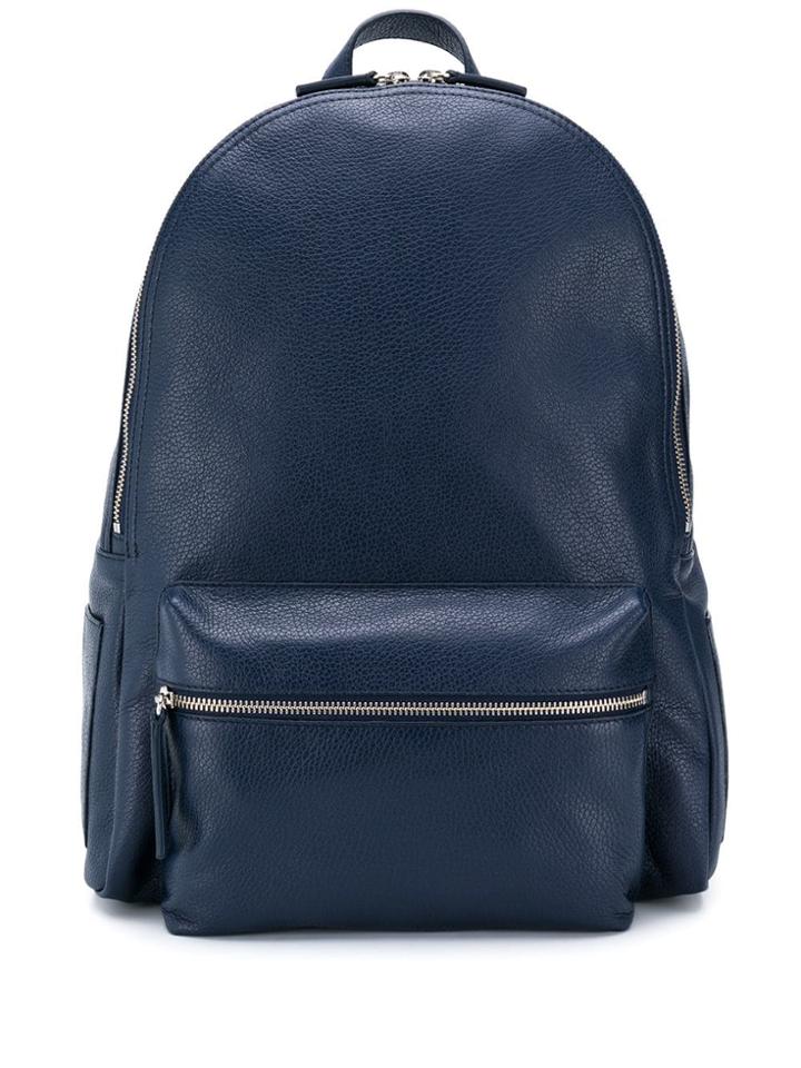 Orciani Zipped Backpack - Blue
