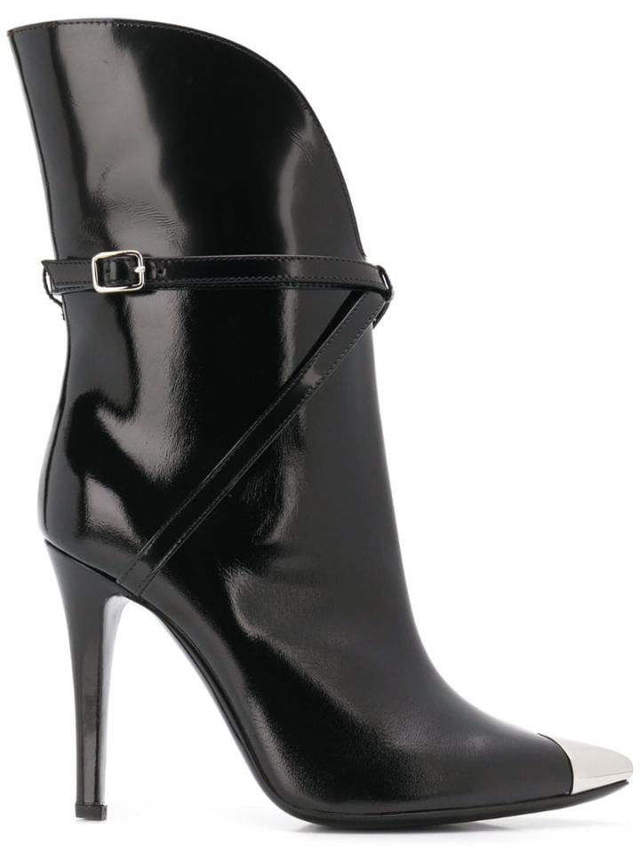 Philosophy Di Lorenzo Serafini Metal Toe Cap Boots - Black