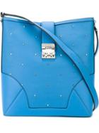 Mcm 'claudia Studs' Crossbody Bag, Women's, Blue