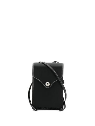 Ratio Et Motus Foldover Top Crossbody Bag - Black