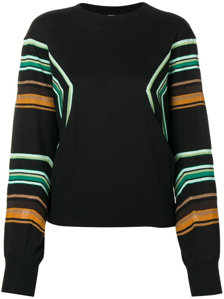 Marni Striped Jumper - Black