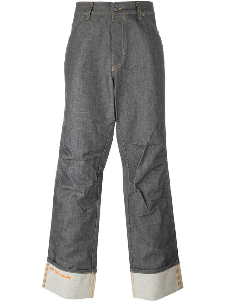 Walter Van Beirendonck Vintage Baggy Denim Trousers