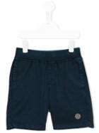 Stone Island Junior - Elasticated Swim Shorts - Kids - Cotton/spandex/elastane - 6 Yrs, Blue