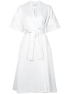 Osman Shortsleeved Belted Coat - Metallic