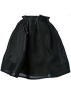 Lanvin Stitching Detail Skirt - Black