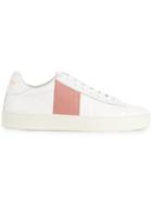 Woolrich Two-tone Lace Up Sneakers - White